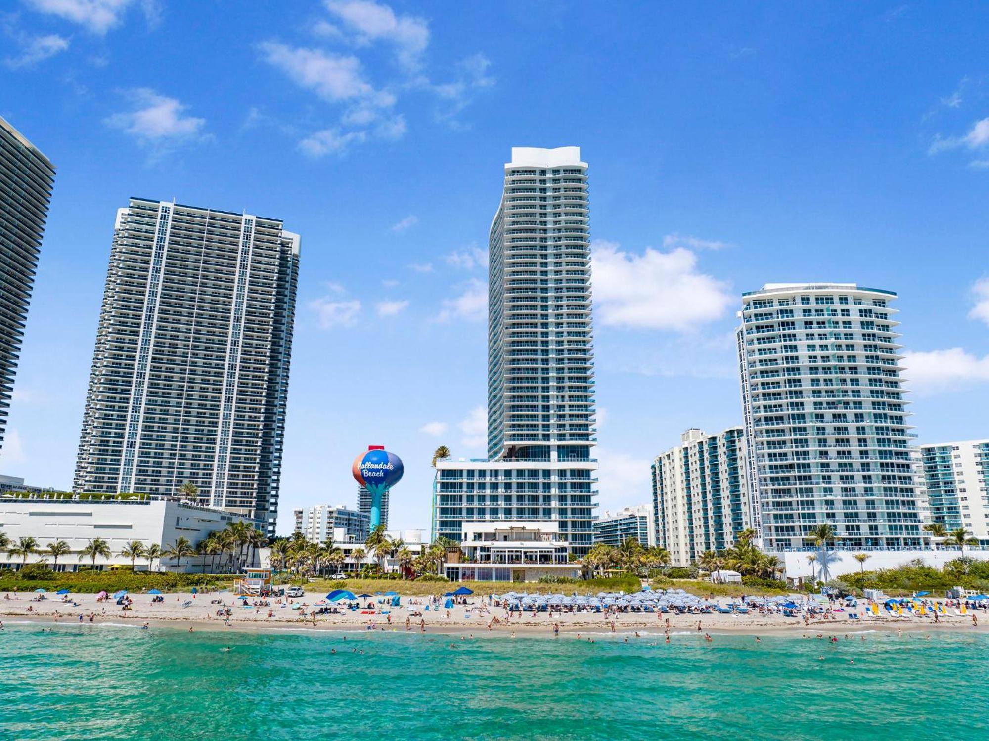 Beachfront Condo With Mesmerizing Views Hollywood Luaran gambar