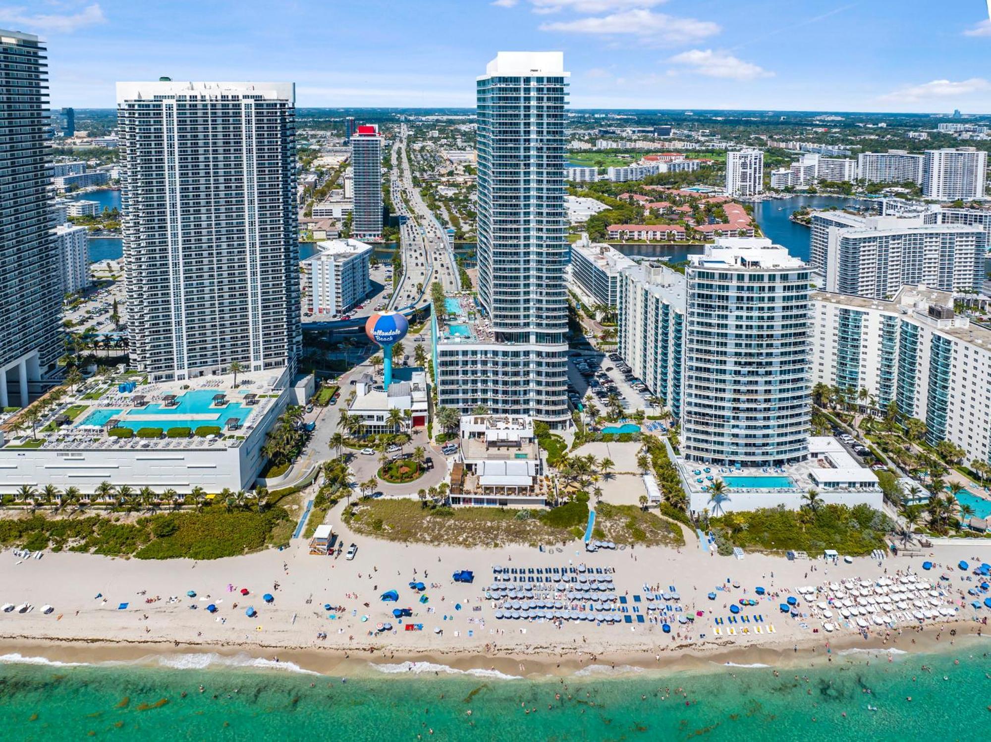 Beachfront Condo With Mesmerizing Views Hollywood Luaran gambar